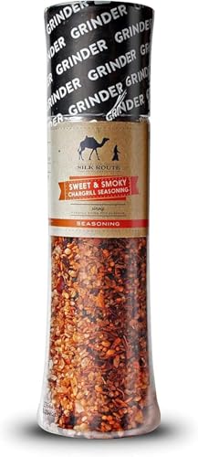 Silk Route Spice Company Süß & Rauchig Grillgewürz Riesenmühle - 245g von Silk Route Spice Company