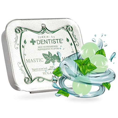 Dentiste LoveMints in der Metall Retro Dose. Frischer Atem in 3 Sekunden. Pfefferminz Bonbons gegen Mundgeruch und Karies. Minze frisch und Mastix Öl als Atemerfrischer. Pfefferminzbonbons Dentiste LoveMints in der Metall Retro Dose. Frischer Atem in 3 Sekunden. Pfefferminz Bonbons gegen Mundgeruch und Karies. Minze frisch und Mastix Öl als Atemerfrischer. Pfefferminzbonbons von Silodent
