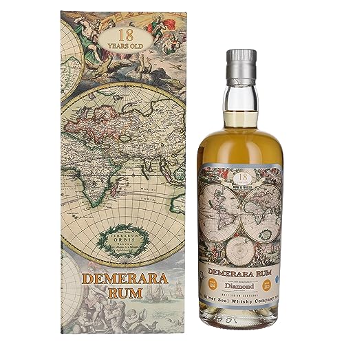 Silver Seal DEMERARA DIAMOND Rum 18 Years Old 2004 55,1% Vol. 0,7l in Geschenkbox von Silver Seal