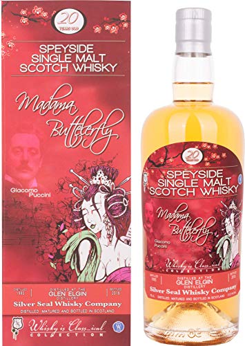 Silver Seal Glen Elgin MADAMA BUTTERFLY 20 Years Old 1995 Whisky (1 x 0.7 l) von Silver Seal