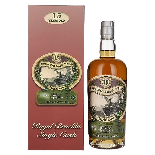 Silver Seal Royal Brackla 15 Years Old Single Cask Whisky 2007 59,3% Vol. 0,7l in Geschenkbox von Silver Seal