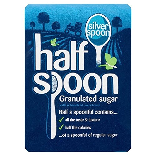 Silver Spoon Halb Löffel Kristallzucker (500g) - Packung mit 2 von Silver Spoon