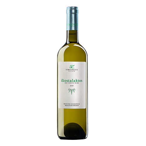 Simeonidis - Hliostalachtos Weiß Trocken Wein Asyrtiko - Sauvignon P.G.I. - Glas Flasche, 750ml von Simeonidis Estate