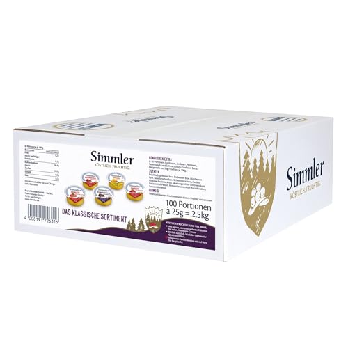 Simmler Das klassische Sortiment, Portionen 100x25g von Simmler