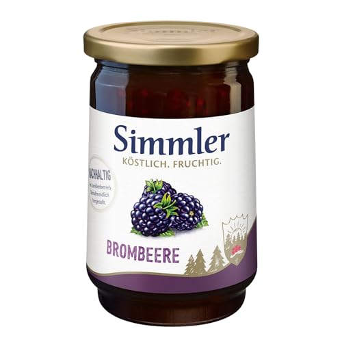 Simmler Brombeer-Konfitüre Extra, 450g Simmler Brombeer-Konfitüre Extra, 450g von Simmler