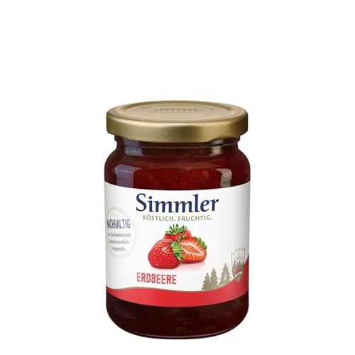 Simmler Erdbeer-Konfitüre Extra, 225g Simmler Erdbeer-Konfitüre Extra, 225g von Simmler