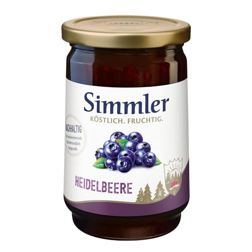 Simmler Heidelbeer-Konfitüre Extra, 450g Simmler Heidelbeer-Konfitüre Extra, 450g von Simmler