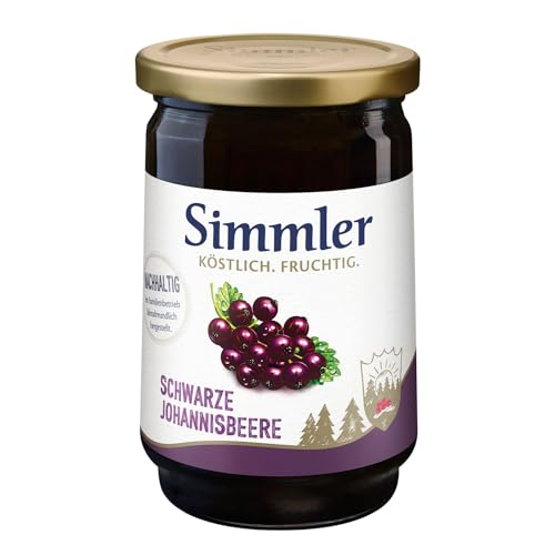 Simmler Schwarze Johannisbeer-Konfitüre Extra, 450g Simmler Schwarze Johannisbeer-Konfitüre Extra, 450g von Simmler