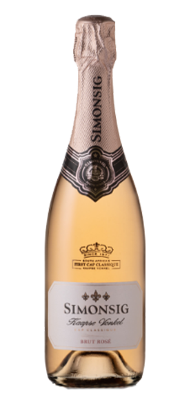 "Kaapse Vonkel" Méthode Cap Classique Brut Rosè von Simonsig
