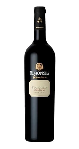 Simonsig Frans Malan Cape Blend 2017 | Trocken | Rotwein aus Südafrika (0.75l) von Simonsig