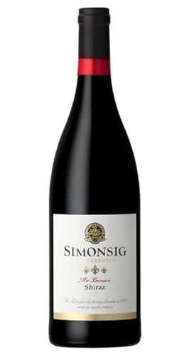 Simonsig Mr. Borio's Shiraz 2018 | Trocken | Rotwein aus Südafrika (0.75l) von Simonsig