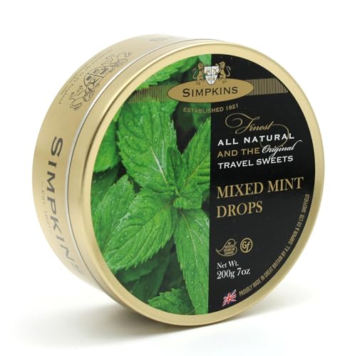Simpkins Mixed Mint Travel Sweets, 1er Pack (1 x 200 g) von Simpkins