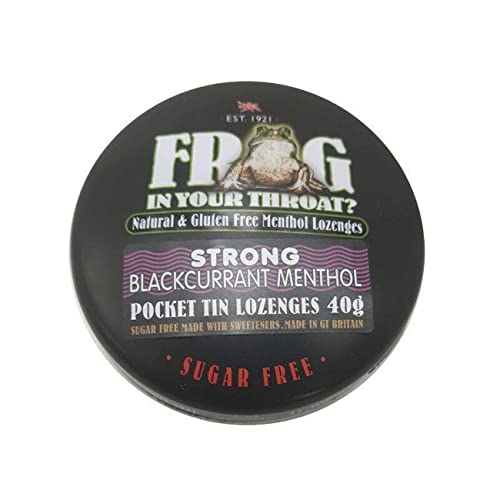 Simpkins Natural Frog In Your Throat Lozenges Blackcurrant Menthol 40g von Simpkins