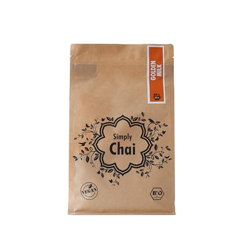 Simply Chai „Golden Milk“ Bio Chai-Tee 1000 g Beutel von Simply Chai