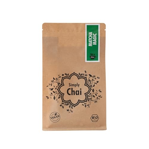 Simply Chai „Matcha Magic“ Bio Chai-Tee 250 g Beutel von Simply Chai