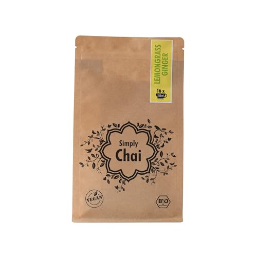 Simply Chai Ginger Lemongrass - Limited Summer Edition - Bio & Vegan 250g Beutel von Simply Chai