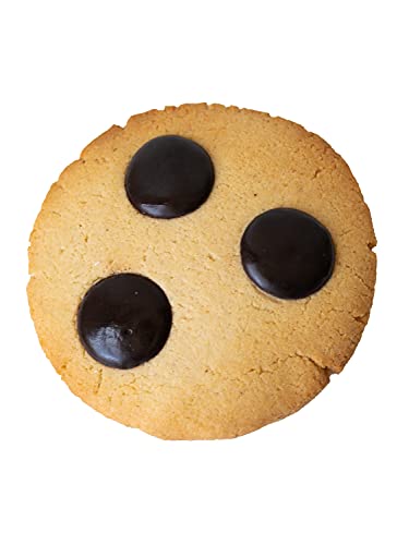 Simply Keto Monster Cookie ohne Zuckerzusatz - Riesengroßer Cookie auf Mandelbasis - Nur 4,6g Netto-Kohlenhydrate pro 100g - Geeignet für Lower Carb*, Paleo & Ketogene Ernährung - 110g von Simply Keto