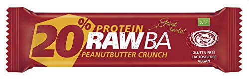 Simply Raw - RAW BA Protein Peanutbutter Crunch - 40 g - 15er Pack Simply Raw - RAW BA Protein Peanutbutter Crunch - 40 g - 15er Pack von Simply Raw