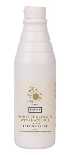 Simply Weiße Schokolade mit Haselnuss-Geschmack 1 kg Simply Weiße Schokolade mit Haselnuss-Geschmack 1 kg von Simply