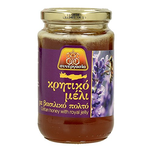 Kretischen Honig mit Gelee Royal 450gr Kretischen Honig mit Gelee Royal 450gr von Synergasia