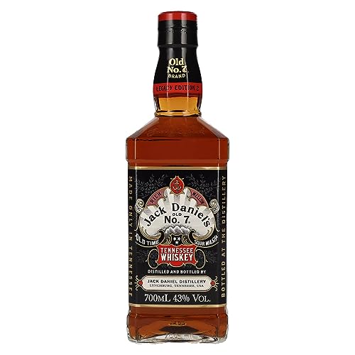 Jack Daniel's Sour Mash Tennessee Whiskey LEGACY EDITION No. 2 - BLACK DESIGN 43% Vol. 0,7l von Jack Daniel's