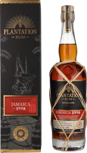 Plantation Rum JAMAICA 1998 Bourbon Maturation Edition 2021 49,2% Vol. 0,7l in Geschenkbox von Sinergia