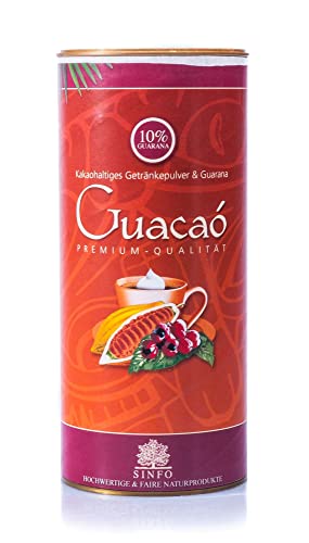 Sinfo Guacaó Bio, kakaohaltiges Getränkepulver mit Guarana, 1er Pack (1 x 325 g) - Bio von Sinfo