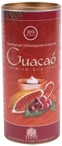 Sinfo Guacaó Bio, kakaohaltiges Getränkepulver mit Guarana, 1er Pack (1 x 325 g) - Bio von Sinfo