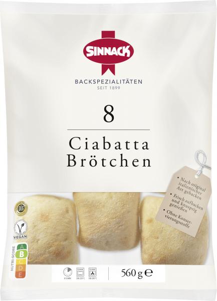 Sinnack Ciabatta Brötchen von Sinnack