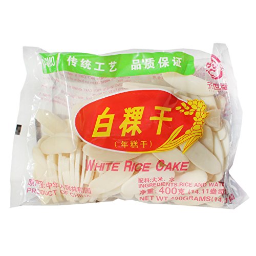 White Rice Cake "Reiskuchen" getrocknet 400g Nian Gao von Sinwah