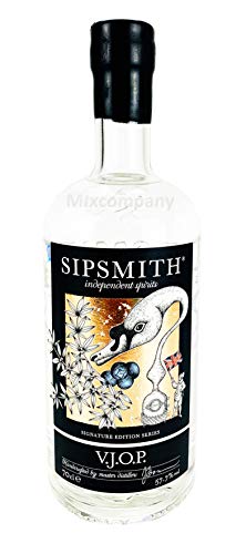 Sipsmith V.J.O.P. Gin 0,7l (57,7% Vol) Bar Longdrink Cocktail Sammlung Gin Tonic- [Enthält Sulfite] von Sipsmith-Sipsmith