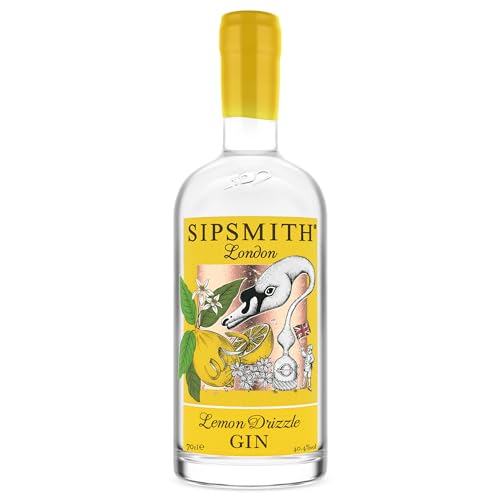 Sipsmith Lemon Drizzle Gin I Frische Zitrusnoten, kombiniert mit feinem Wacholdergeschmack I 40.4% I 700ml Einzelflasche von Sipsmith