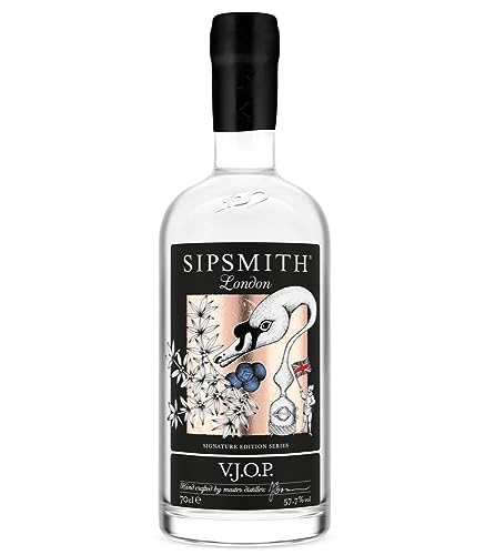 Sipsmith V.J.O.P. London Dry Gin I Besonders intensiv mit ausgeprägter Wacholdernote I 57.7% Vol I 700ml Einzelflasche von Sipsmith