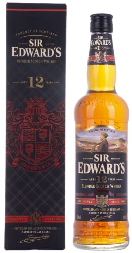 Sir Edward's 12 Years Old Blended Scotch Whisky 40% Vol. 0,7l in Geschenkbox Sir Edward's 12 Years Old Blended Scotch Whisky 40% Vol. 0,7l in Geschenkbox von Sir Edward's