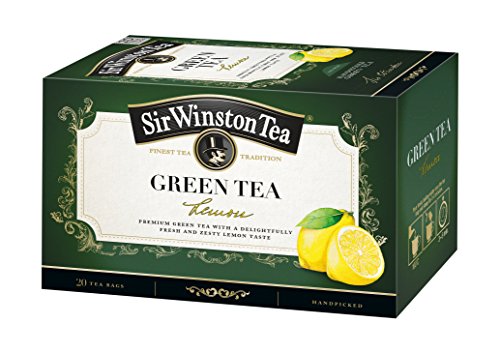 SIR WINSTON Green Tea Lemon, 5er Pack (5 x 35 g) von Sir Winston Tea
