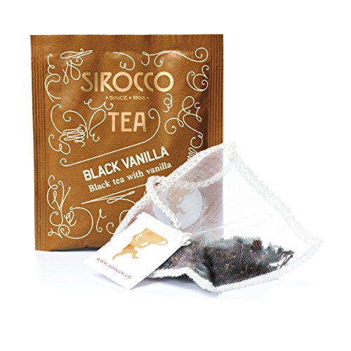 Sirocco Tee Black Vanilla - Schwarztee und Pu Erh mit Vanille-Aromen von SIROCCO TEA