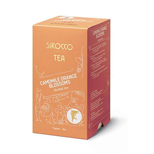 Sirocco Tee - Camomile Orange Blossoms Bio-Kamillentee mit Orange - 3 x 20 Teebeutel (60 Teebeutel) von Sirocco Tee