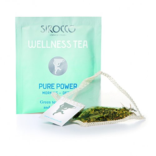 Sirocco Tee - Detox - Wellness Tea - Pure Power - Grüner Tee mit Mate und Zitrusaromen von Sirocco Tee
