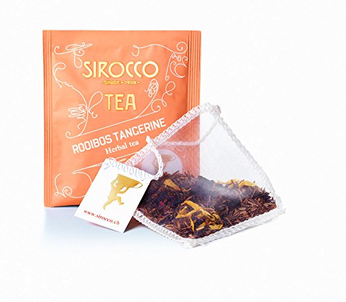 Sirocco Tee Rooibos Tangerine - koffeinfrei mit feinen Mandarinen-Noten von Sirocco Tee