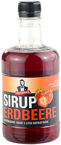 Sirup Royale mit Erdbeer-Geschmack 0,5 Liter PET Sirup Royale mit Erdbeer-Geschmack 0,5 Liter PET von Sirup Royal