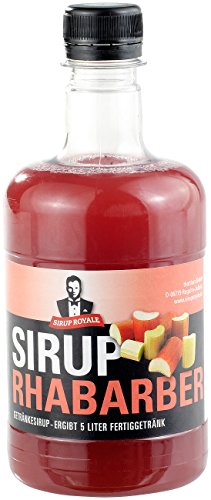 Sirup Royale mit Rhabarber-Geschmack, 0,5 Liter, PET-Flasche Sirup Royale mit Rhabarber-Geschmack, 0,5 Liter, PET-Flasche von Sirup Royal
