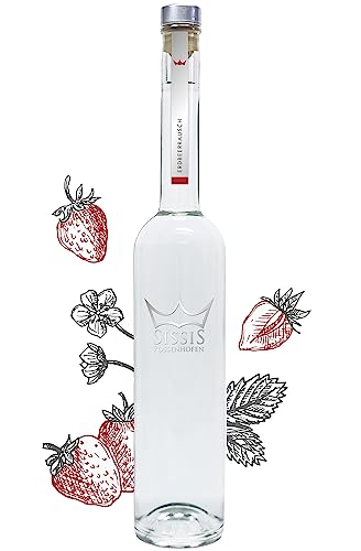 SissiS Erdbeerrausch 34% Vol, 500 ml | besonders mild & aromatisch | bester Erdbeerbrand | pur oder als Longdrink genießbar von SissiS