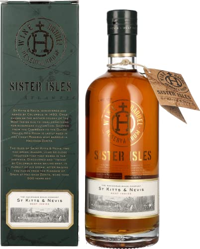 Sister Isles Wine Barrel Reserva Rhum 40% Vol. 0,7l in Geschenkbox von Sister Isles