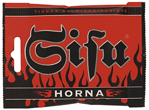 20 Beutel à 40 g Blatt-Sisu Horna - Original - Finnisch - Salty Lakritz - Salmiak - Pastillen - Lutschtabletten - Drops - Dragees - Süßigkeiten - Süßigkeiten 20 Beutel à 40 g Blatt-Sisu Horna - Original - Finnisch - Salty Lakritz - Salmiak - Pastillen - Lutschtabletten - Drops - Dragees - Süßigkeiten - Süßigkeiten von Sisu