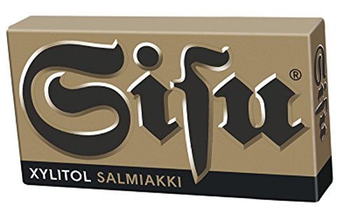Sisu Pastillen mit Xylitol und Salmiakki 4erPack 4x32g=128g Sisu Pastillen mit Xylitol und Salmiakki 4erPack 4x32g=128g von Sisu - Liquorice Pastilles