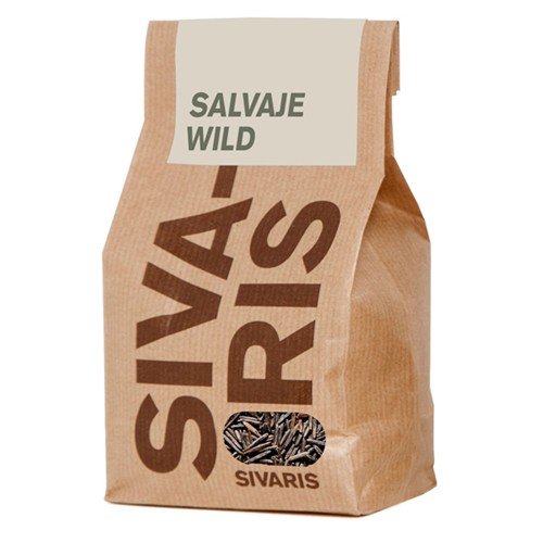 Wildreis (in Kraftpapier) 500g. Sivaris. 6 Stk. von Sivaris