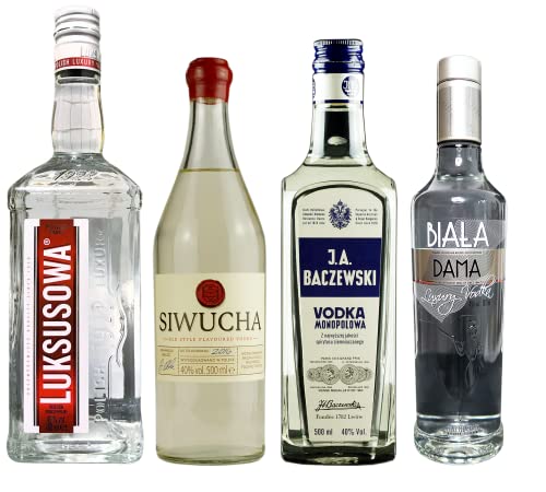 Wodka-Klassiker der Swinging 20ies: Siwucha + J.A. Baczewski + Luksusowa + Biała Dama von Siwucha, Baczewski, Luksusowa, Biała Dama