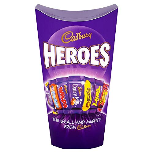 Cadburys Miniature Heroes 290g x 1 Kinderpartysüßigkeiten Schokolade von Skippys