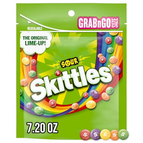 SKITTLES Sours Grab N Go, 7.2-Ounce Bag von Skittles