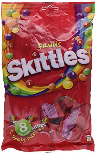 Skittles Party Pack Fruits, 6er Pack von (8 x 26 g) von Skittles